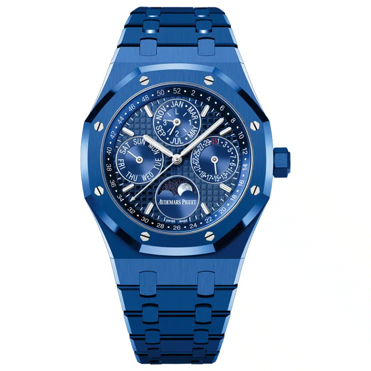 Audemars Piguet AP Royal Oak Dark blue Chronograph Metal